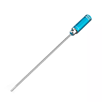 5.0 Uitgebreide platte schroevendraaier vervangbare naaldstijl roestbestendige aluminium handvat reparatietool RC modell