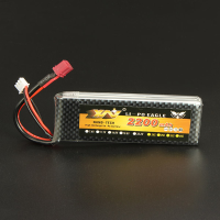 Yw 7.4V 2200mah 25c Lipo Battery T Plug Jst Plug For Rc Model