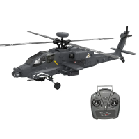 YXZNRC F11 N 1:32 AH 64 Apache Schaal 2.4G 6CH Hoogte vasthouden Optisch stroompositie Dual Brushless Motor Flybarless R