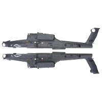 YXZNRC F11 S Apache RC Helicopter Reserveonderdelen Fuselage