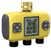 YZD06 Slimme Irrigatie Controller 3 Programmeerbare Zones Timer Waterdicht IP55 Anti UV Materiaal voor Tuinen en Kwekeri
