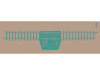Z MÃ¤rklin miniclub rails 8590 Aansluitrails, Recht 110 mm