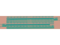 Z Rokuhan rails (met ballastbed) 7297024 Aansluitrails, Recht 55 mm