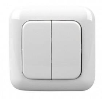 Z Wave ME ZME_DW2 Afdekframe met knop Z Wave