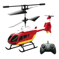 Z15 EC 135 2.4G 3.5CH 6 as Gyroscoop Barometrische Altitude Houding Een Toets Vliegen en Landen RC Helikopter RTF