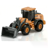 Z6758 1/64 2.4G Mini RC Auto Legering Bulldozer Laadwagen Ondersteuning App Afstandsbediening Volledige Schaal Engineeri