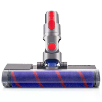 Zachte Rollenborstelkop voor Dyson V7 V8 V10 V11 Stofzuigers met Groene Laserlampen Hoog Dichtheid Fluwelen Opzetstuk
