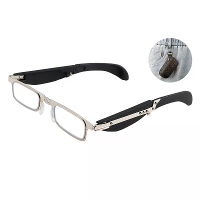 Zakformaat Vouwleesbril met Etui Draagbare Anti Blauw Licht Presbyopie Bril Ouderen Bril