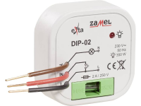Zamel DIP 01 Dimmer (inbouw) Geschikt voor lampen: Gloeilamp, Halogeenlamp