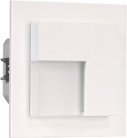 Zamel 07 221 52 Timo LED wandinbouwlamp LED LED vast ingebouwd 0.42 W Wit