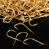 Zanlure 200pcs 8# Size Outdoor Sports Fly Fishing Hooks Fishhook Freshwater Carbon Steel