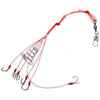 Zanlure 2pcs 5 Hooks Explosion Hook Capture Off Ability Fishing Hook Accessory