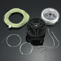 Zanlure 5/6wt 3.4Inches Fly Fishing Reel And Fly Line Combo Large Arbor Aluminum Fly Fishing Accessories