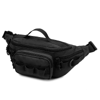 ZANLURE 600D Oxford Mannen Viszak Waterdichte Molle Tactische Taille Borstzak Multifunctionele Reishuntzak