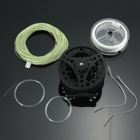 Zanlure 7/8wt 3.8Inches Fly Fishing Reel And Fly Line Combo Large Arbor Aluminum Fly Fishing Accessories
