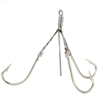 Zanlure Fishing Hook 3 Claw Hook Super Sharp Hooks Jaw Trigeminal Barbed Hook