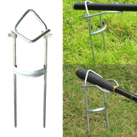 Zanlure Fishing Rod Holder Accessory Adjustable Bracket Fishing Rod Pole Stand Holder