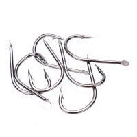 Zanlure High Carbon Black Tungsten Steel Fishing Hooks Fastener Hooks