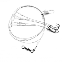 Zanlure Steel String Hook Barb Fishing Hooks Sea Fishing Hook