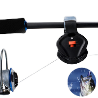 ZANLURE Vishengel Beet Alarm met LED Licht Luid Geluid Elektronische Zoemer Hengelclip Viskaartuitrusting Waarschuwingss