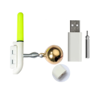 ZANLURE Viskaars Alarmbel Licht USB Oplader CR425 3.6V Batterij Sensorlamp Alarm Nacht Gereedschap Kit Pesca stang Lumin