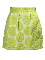 Zanzea Green Sunflower A Line Skirt