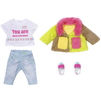 ZAPF Creation BABY born   Deluxe Colour Coat Poppenkledingset poppen accessoires