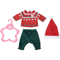 ZAPF Creation BABY born   Kerstoutfit poppen accessoires 43 cm
