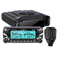 Zastone D9000 Auto Walkie Talkie Radiozender 50W UHF/VHF Ham HF transceiver Dual Band 136 174/400 520MHz Kanaalafstand