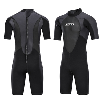 ZCCO 3mm Warm Wetsuit Neopreen Elastisch Surfen Snorkelen Korte Mouwen Duikpak voor Spearfishing Snorkelen Surfen Kanova