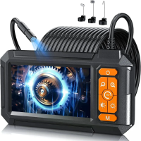 ZCF P410 Industriële Onderboor Sterk 4,3 inch IPS scherm 1080P HD 8 mm Camera IP67 Waterdicht 2600mAh 2x Zoom Inspectiec