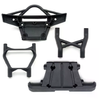 ZD Racing MT16 1/16 RC Auto Onderdelen Voor  en Achterbumper Beschermer Set Voertuigen Modellen Reserveaccessoires 16012