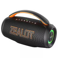 ZEALOT P12 60W bluetooth luidspreker Draagbare luidspreker Bas 8000mAh batterij RGB licht TWS AUX Draagbare handgreep Bu