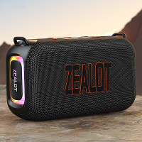 ZEALOT S85 50W bluetooth speaker Draagbare Speaker Dubbele Drivers HiFi Krachtige Bass 8000mAh Grote Batterij RGB Kleurr