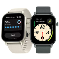 Zeblaze GTS 3 GPS 2,01 inch HD scherm 3ATM Waterdicht bluetooth Beltel functie Hartslag Bloedzuurstofmonitor Slaapmonito
