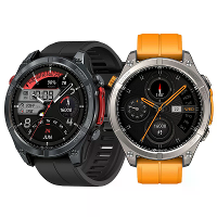Zeblaze Stratos 4 1,43 inch AMOLED GPS 5ATM&IP69K Waterdicht met Zaklamp Ingebouwde Compas&Barometrische Hoogtemeter Spr