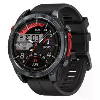Zeblaze Stratos 4 1,43 inch AMOLED GPS 5ATMIP69K waterdicht ingebouwde zaklamp kompas barometer hoogtemeter 60