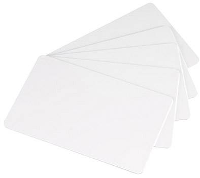 Zebra Bedrukbare plastic kaarten Premier PVC 30 MIL (b x h) 85 mm x 54 mm Wit Set van 500 stuks