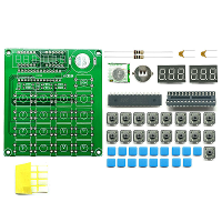 Zelfgemaakte rekenmachine Zes cijferige DIY rekenmachinekit
