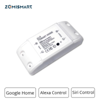 Zemismart Smart Home Wifi Schakelaar Spraakbesturing door Alexa Siri DIY Modules Timer Aan en Uit Pak voor Lamp Fan TV E