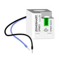 Zemismart Zigbee3.0 Enkel Fase Slimme Energie Meter Real Time Vermogen Monitor Sensor 63A Werkt met Zigbee2MQTT Zigbee3.