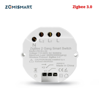 Zemismart Zigbee3.0 Smart Light Switch DIY Module SmartThings Tuya Controle Alexa Google Home 1 Way 2 Way