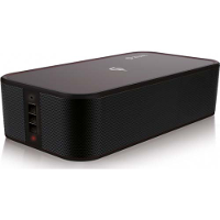 Zens Qi Draadloze Draagbare Bt Speaker   Zwart