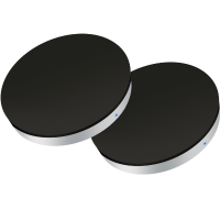Single Wireless Charger Round TWIN pack