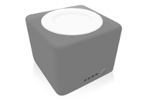 Zens Inductie Powerbank 1300 Mah Apple Watch Zepw01g00 Uitgangen Qi Standaard Grijs