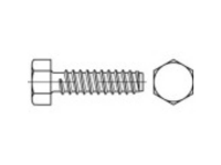 TOOLCRAFT 144617 Zeskant plaatschroeven 4.8 Mm 9 mm Buitenzeskant DIN 7976 Staal Galvanisch verzinkt 500 stuk(s)