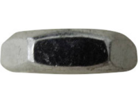 TOOLCRAFT 827814 Zeskantmoeren M3 DIN 439 Staal Verzinkt 100 stuk(s)
