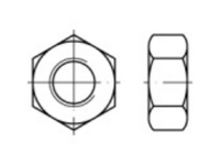 Zeskantmoeren M48 Din 934 1 Stuks Toolcraft To 5384070