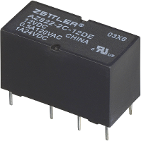 Zettler Electronics AZ822 2C 6DE Printrelais 6 V/DC 2 A 2x wisselcontact 1 stuk(s)