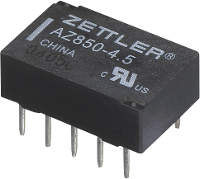 Zettler Electronics AZ850 24 Printrelais 24 V/DC 1 A 2x wisselcontact 1 stuk(s)